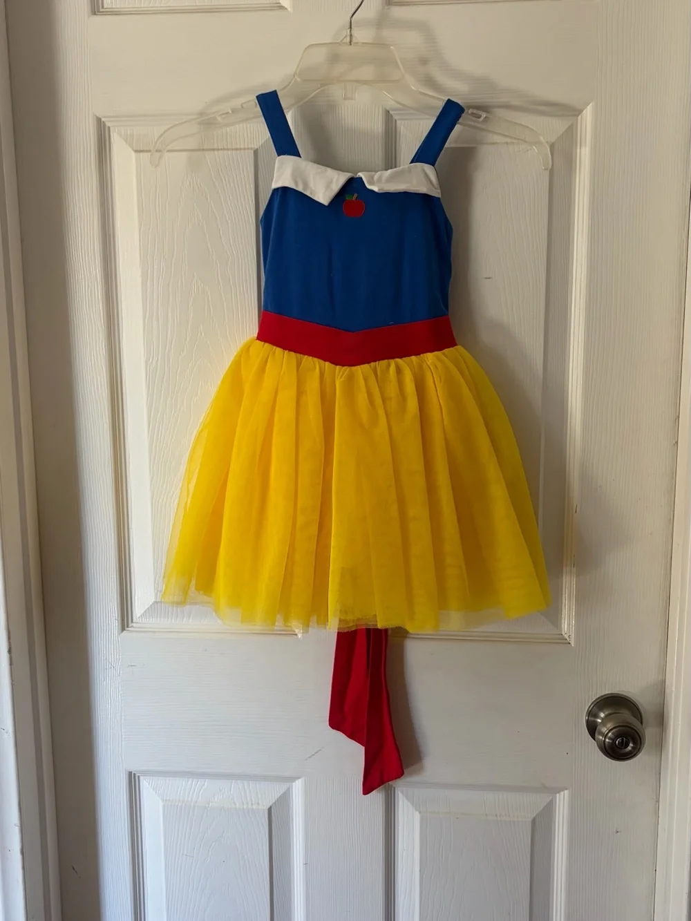 Classic Snow Princess Tutu Dress in Blue, Yellow & Red